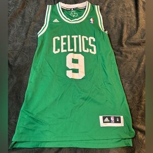 Boston Celtics Rajon Rondo Vintage Green and White Jersey